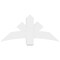 Ekena Millwork Alberta Architectural Grade PVC Gable Bracket, 48"W x 22"H x 4"D x 6"F, 11/12 Pitch GBP048X22X0406ALB00 - alternate 4